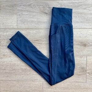 Manduka High Rise Leggings Navy